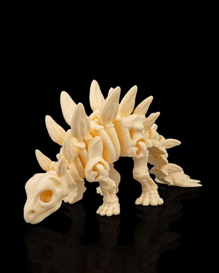 Stegosaurus in Scheletro – Modellino Articolato da Collezione (3D)