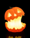 Zucca Spettrale 3D – Lampada Decorativa per Halloween