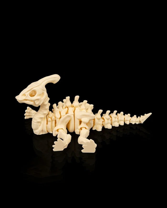 Parasaurolophus in Scheletro – Modellino Articolato 3D