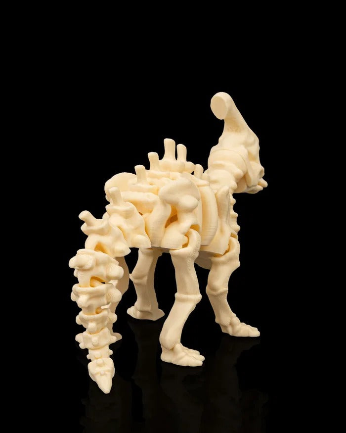 Parasaurolophus in Scheletro – Modellino Articolato 3D