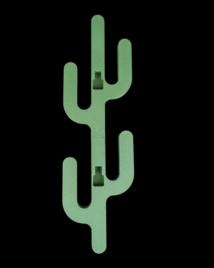 Appendiabiti da Parete Cactus XL – 3 Ganci | Design Moderno Stampato in 3D