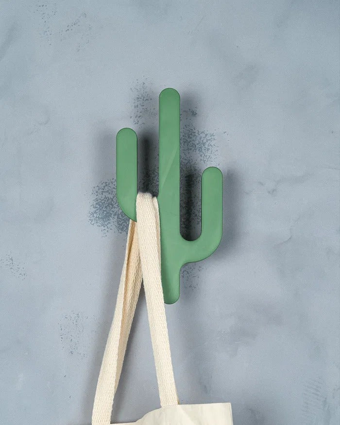 Appendiabiti da Parete Cactus XL – 3 Ganci | Design Moderno Stampato in 3D