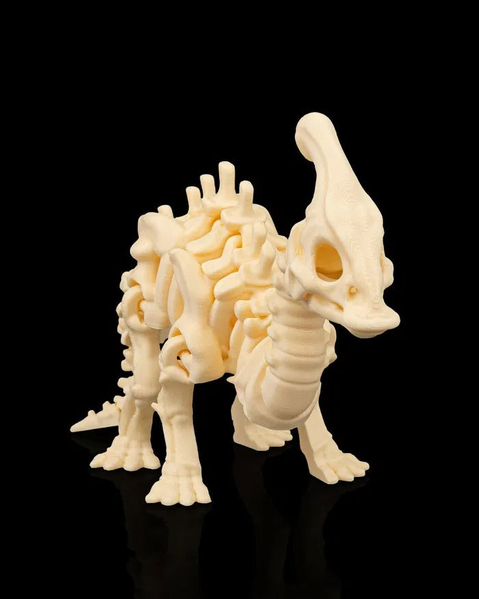 Parasaurolophus in Scheletro – Modellino Articolato 3D