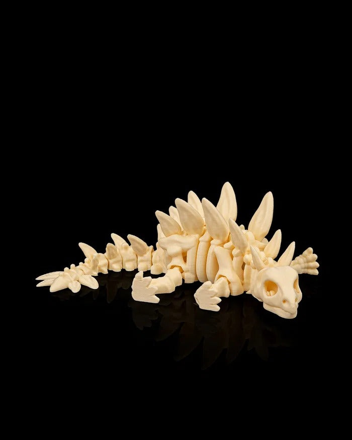 Stegosaurus in Scheletro – Modellino Articolato da Collezione (3D)