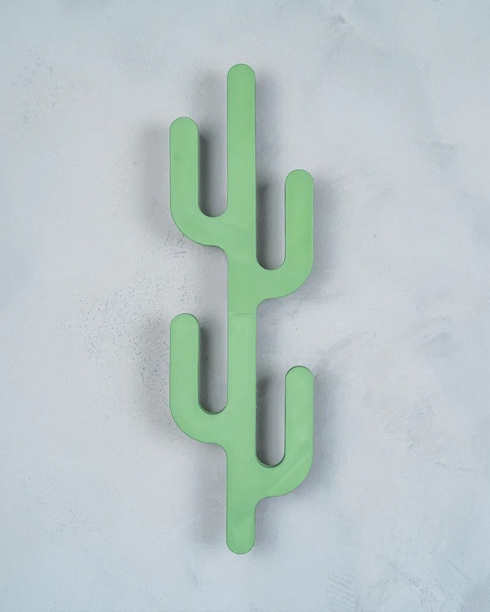Appendiabiti da Parete Cactus XL – 3 Ganci | Design Moderno Stampato in 3D