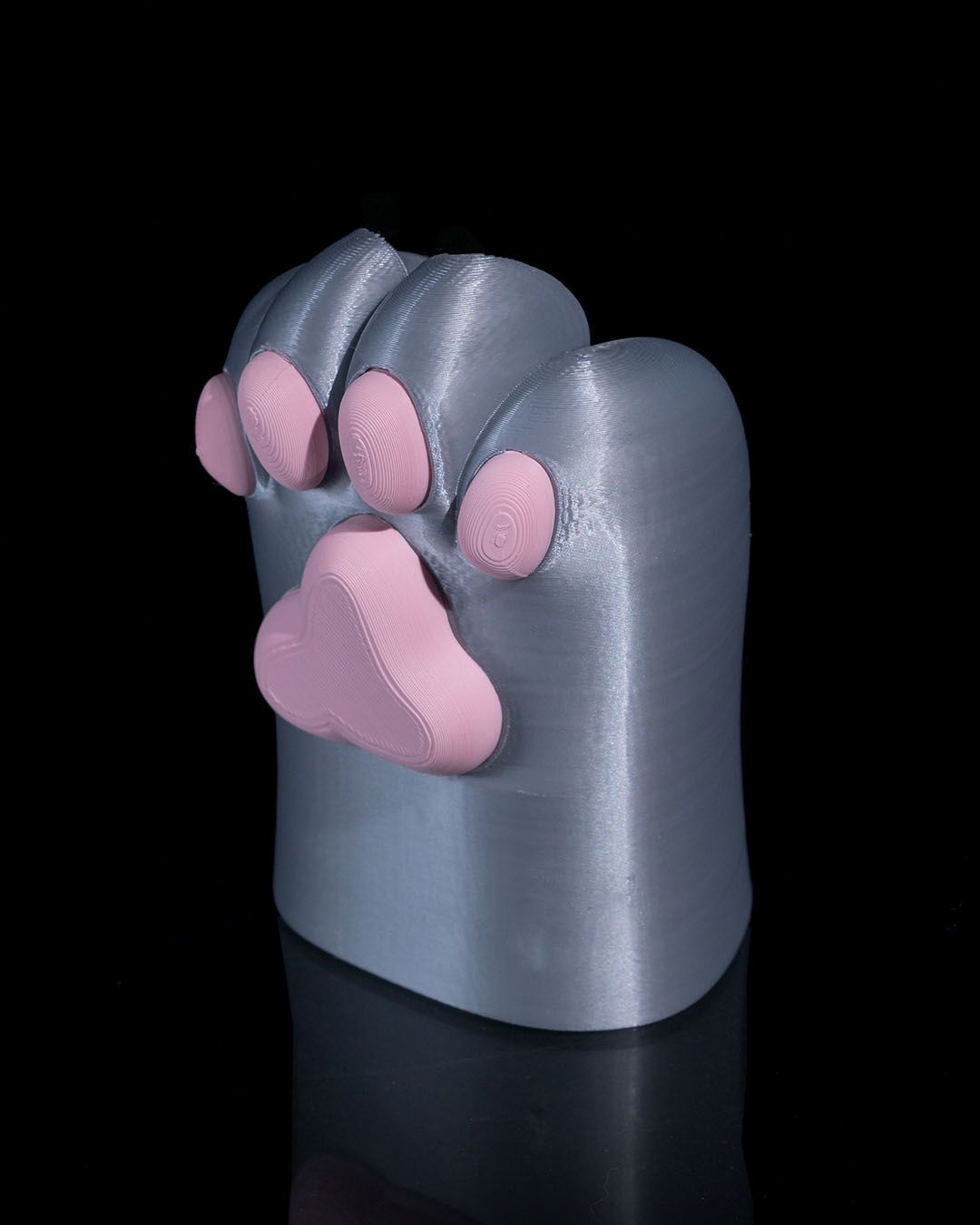 🐾 Portapenne Zampa di Gatto – Organizzatore da Scrivania Stampato in 3D