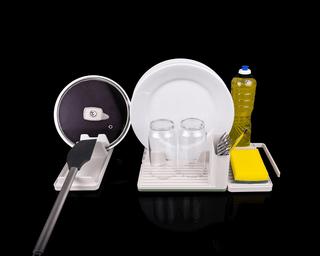 Set Organizzatore Lavello – Porta Spugna, Detersivo e Scolapiatti Stampato in 3D