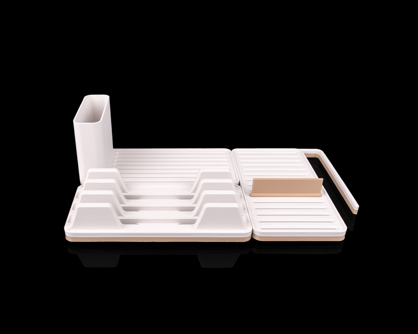 Set Organizzatore Lavello – Porta Spugna, Detersivo e Scolapiatti Stampato in 3D
