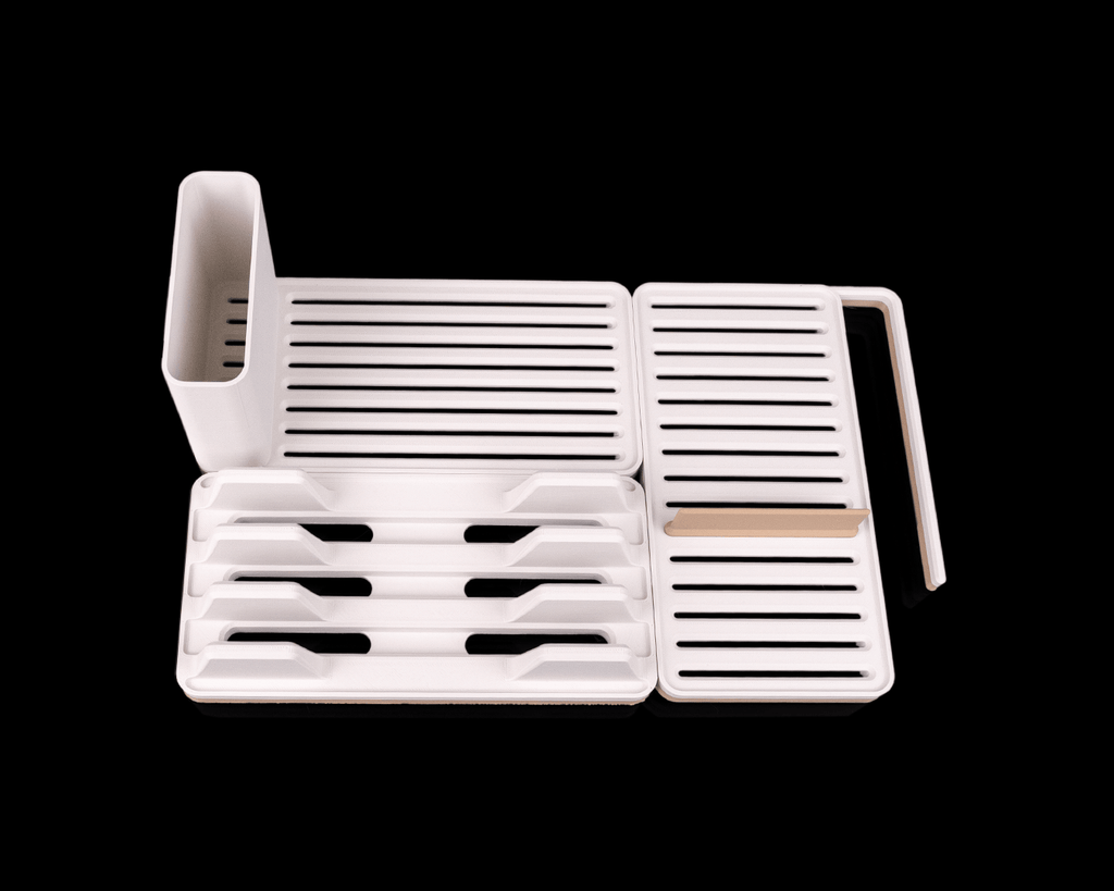 Set Organizzatore Lavello – Porta Spugna, Detersivo e Scolapiatti Stampato in 3D