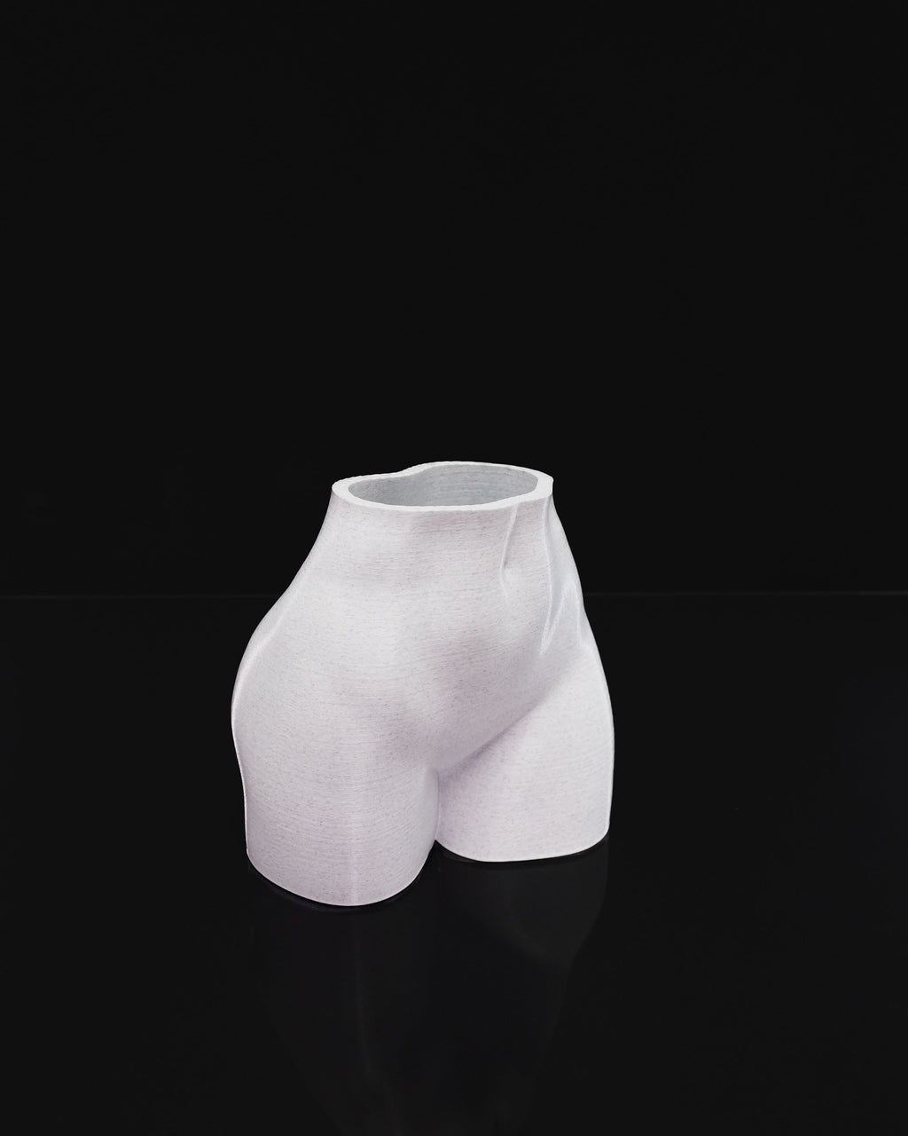 Vaso Artistico “Silhouette” in PLA Stampato in 3D – Design Moderno Minimalista 9 × 13 × 13 cm