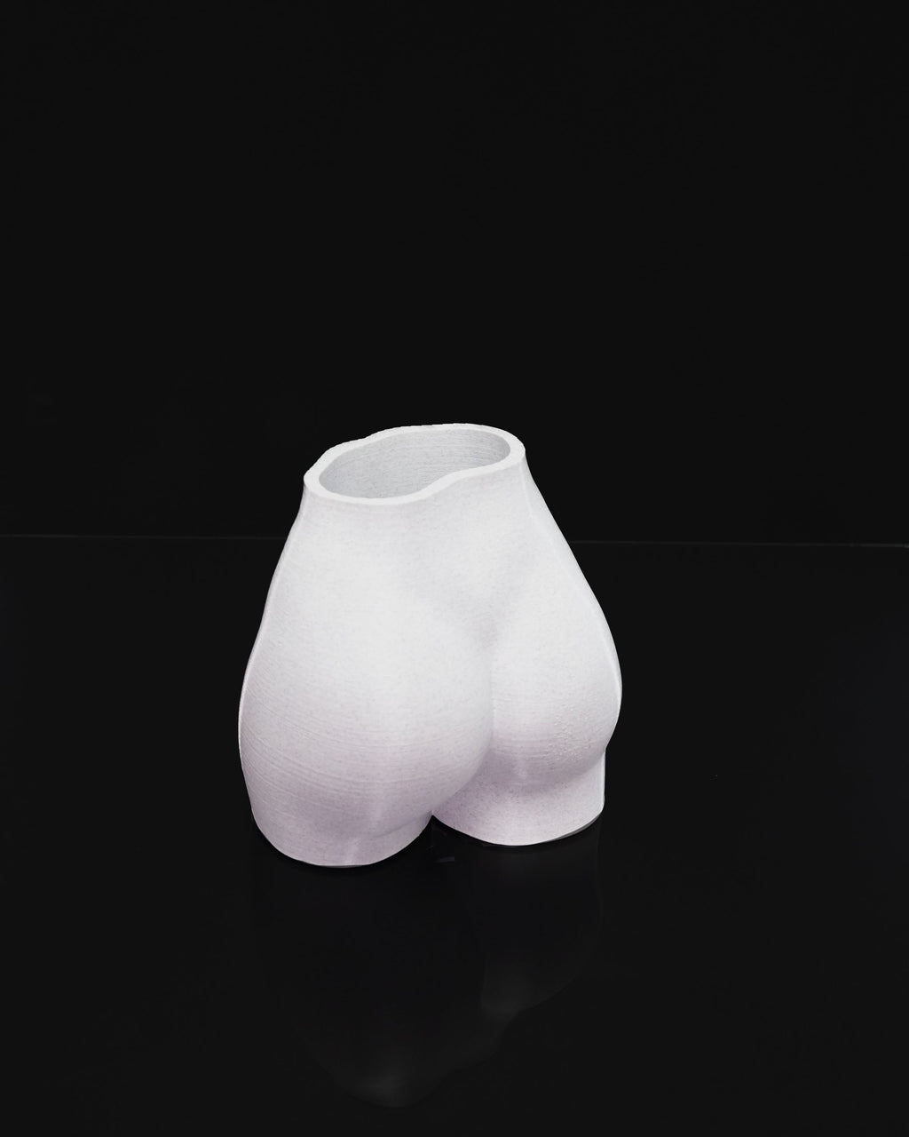Vaso Artistico “Silhouette” in PLA Stampato in 3D – Design Moderno Minimalista 9 × 13 × 13 cm