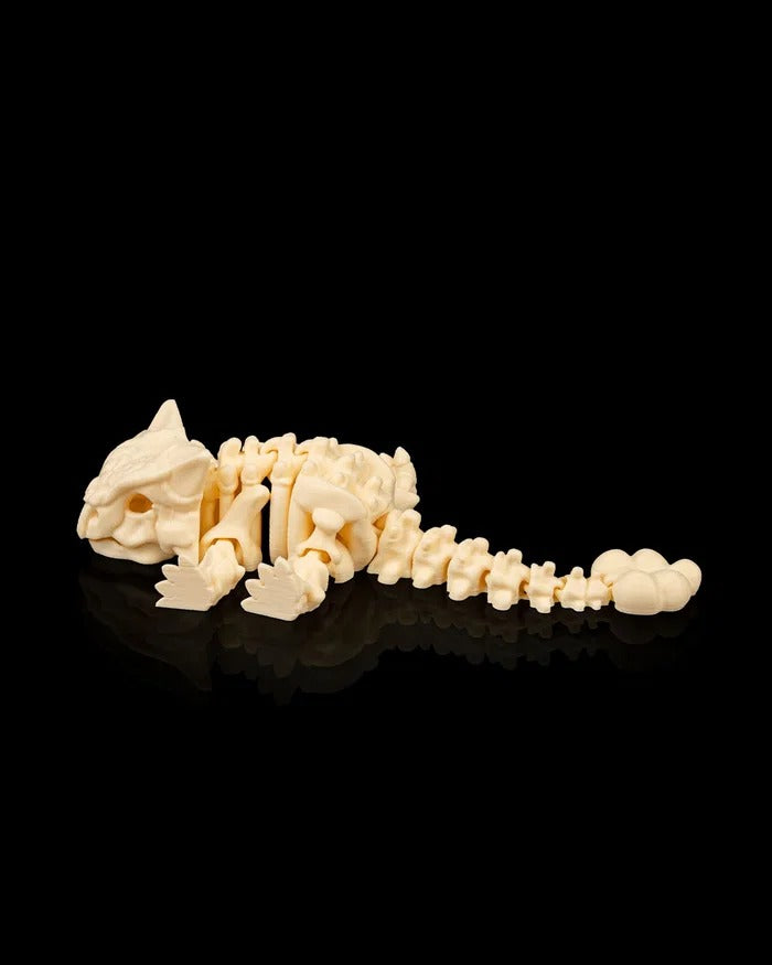Ankylosaurus in Scheletro – Modellino Articolato Stampato in 3D