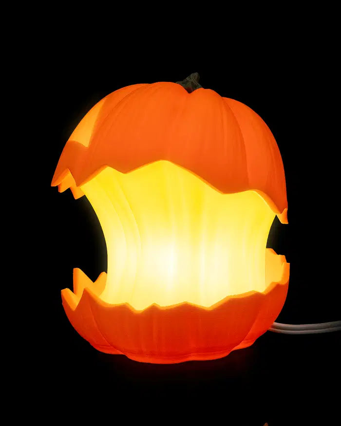 Zucca Spettrale 3D – Lampada Decorativa per Halloween