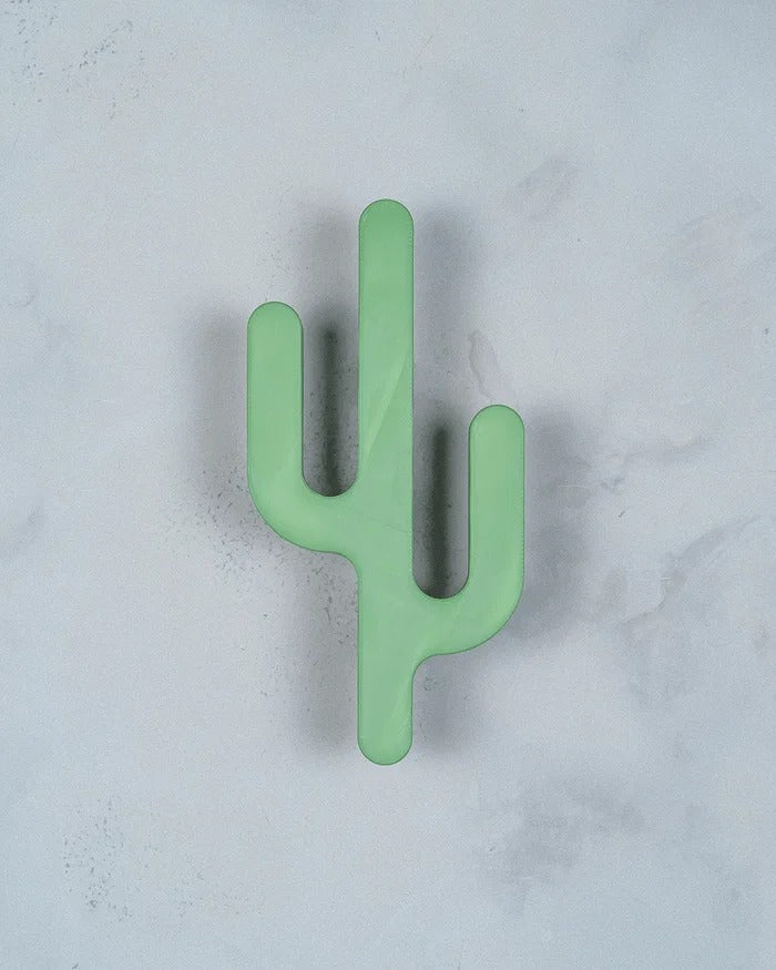 Appendiabiti da Parete Cactus XL – 3 Ganci | Design Moderno Stampato in 3D