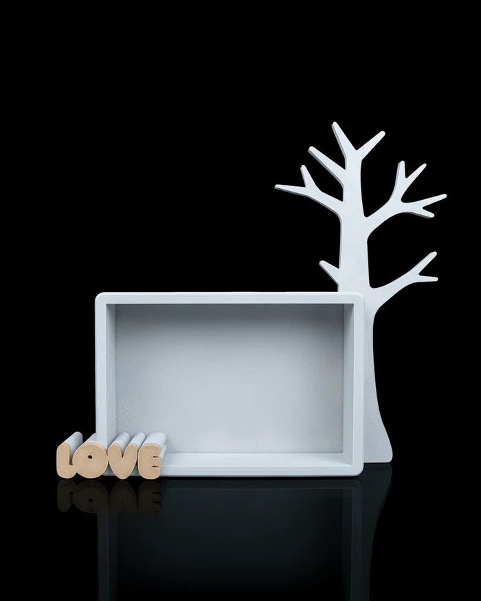 Portafoto 3D con Albero Portagioielli – Collezione Home, Family & Love.