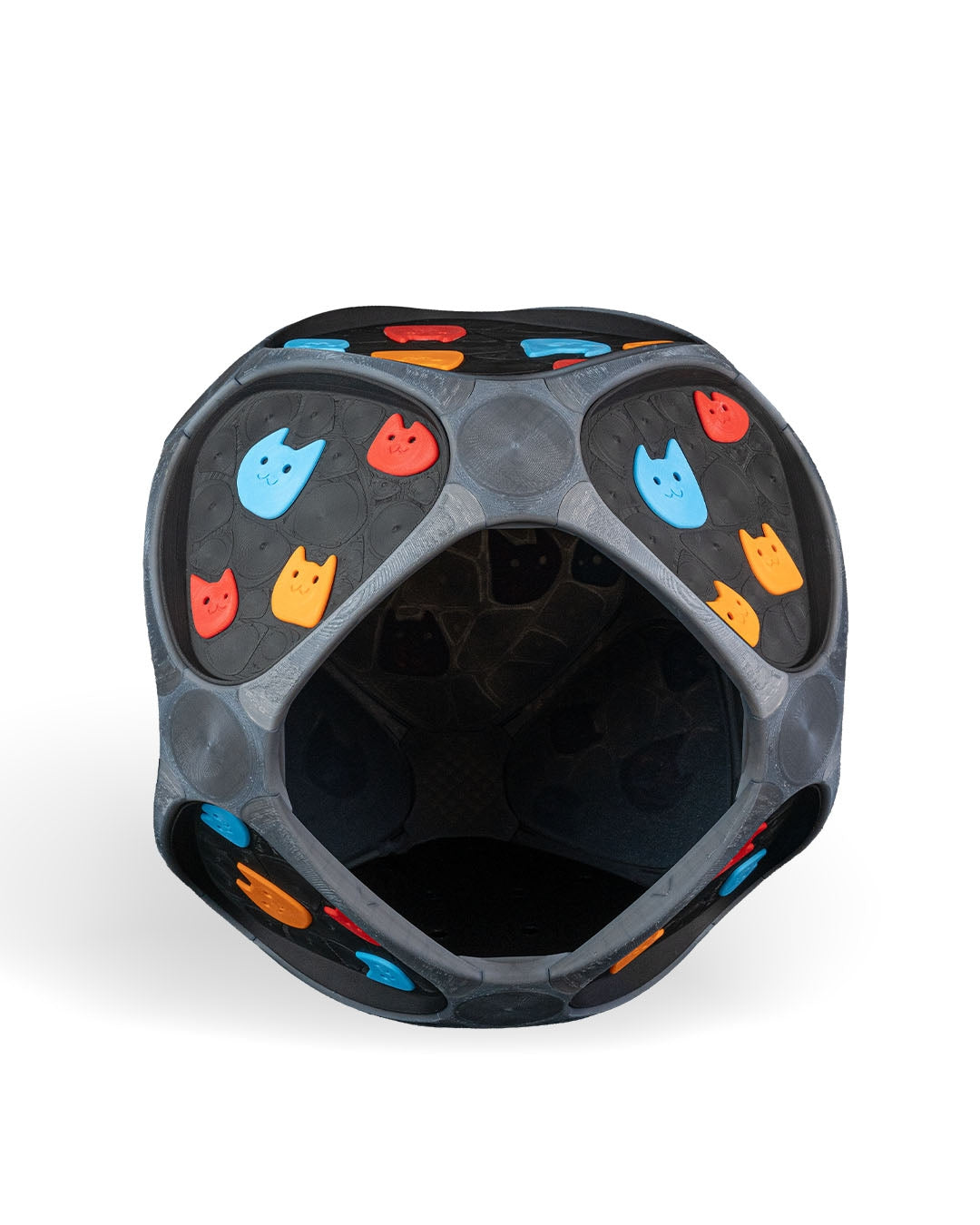 Cuccia Moderna per Gatti e Cani di Piccola Taglia – Design Colorato con Gattini 3D