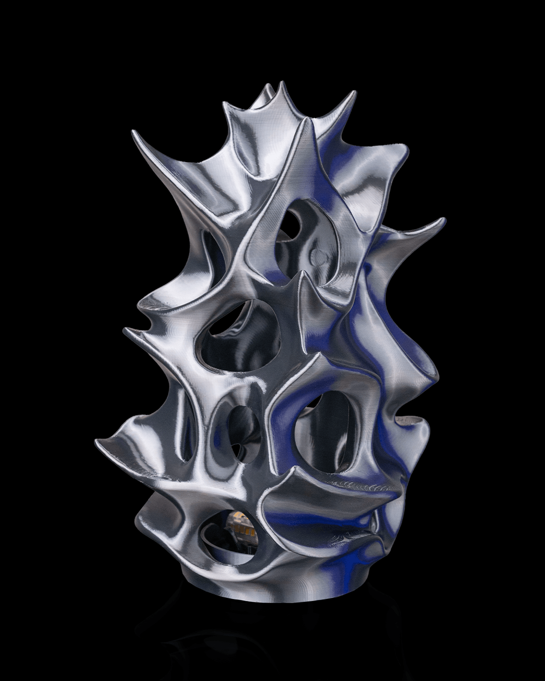 Lampada da Tavolo Organica – Lampada LED Stampata in 3D dal Design Futuristico