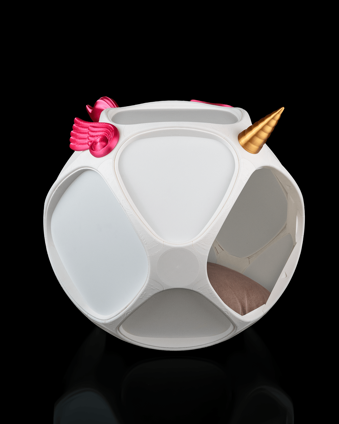 Cuccia Magica per Gatti e Cani di Piccola Taglia – Design Unicorno 3D  Descrizione