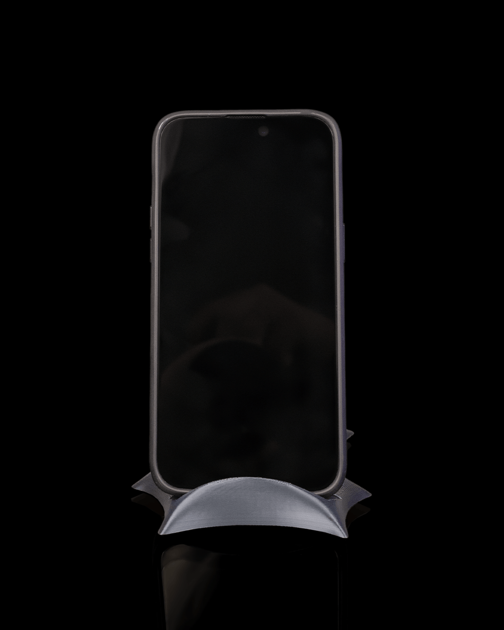 Supporto Smartphone Moderno – Porta Telefono Stampato in 3D dal Design Organico