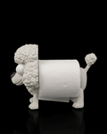 Porta Carta Igienica Barboncino – Porta Rotolo Divertente Stampato in 3D | Decorazione Bagno