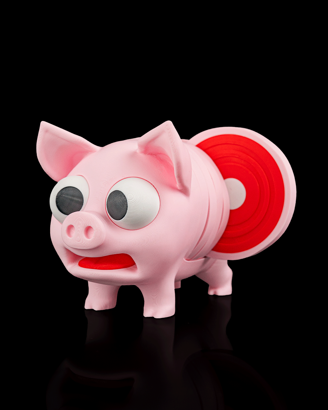 Sottobicchiere Maialino “Pork Chop” – Porta Bicchiere Divertente Stampato in 3D
