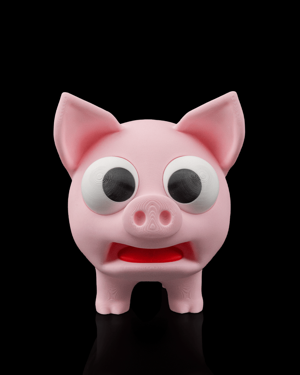 Sottobicchiere Maialino “Pork Chop” – Porta Bicchiere Divertente Stampato in 3D