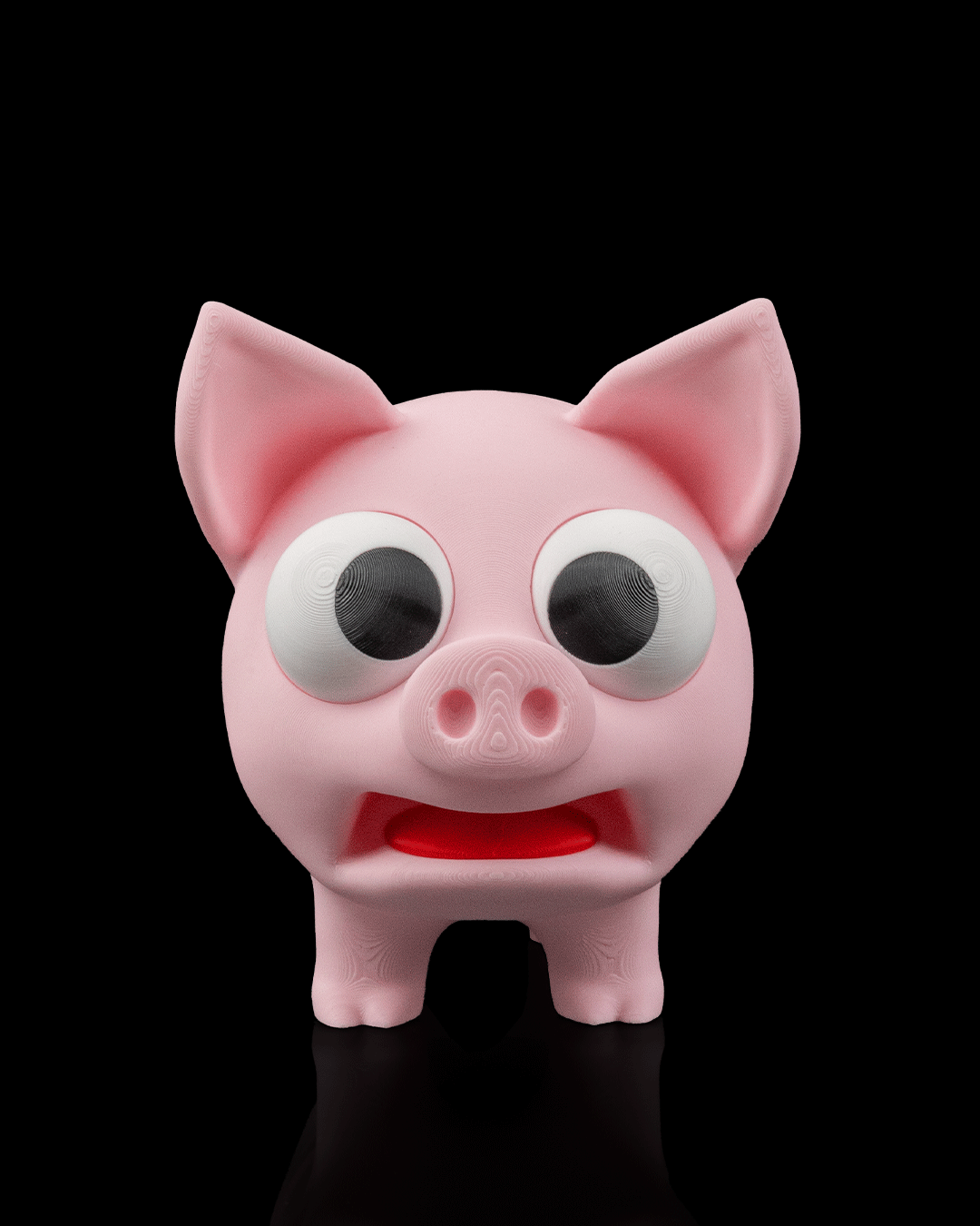 Sottobicchiere Maialino “Pork Chop” – Porta Bicchiere Divertente Stampato in 3D
