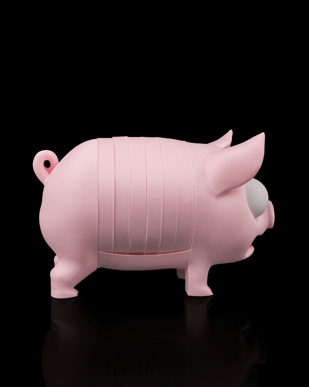 Sottobicchiere Maialino “Pork Chop” – Porta Bicchiere Divertente Stampato in 3D