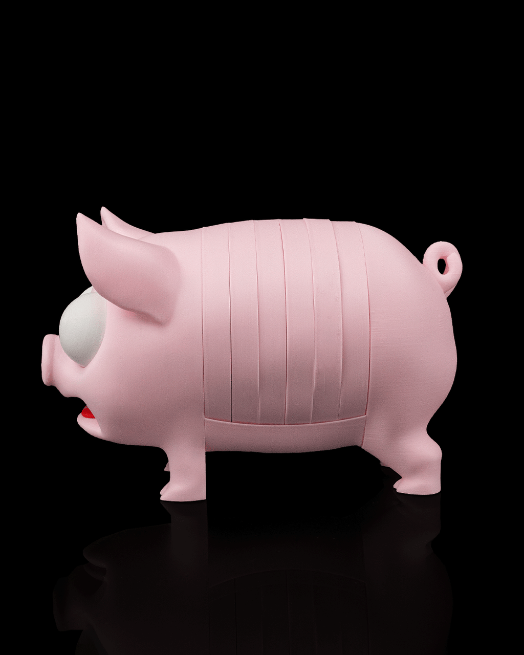 Sottobicchiere Maialino “Pork Chop” – Porta Bicchiere Divertente Stampato in 3D