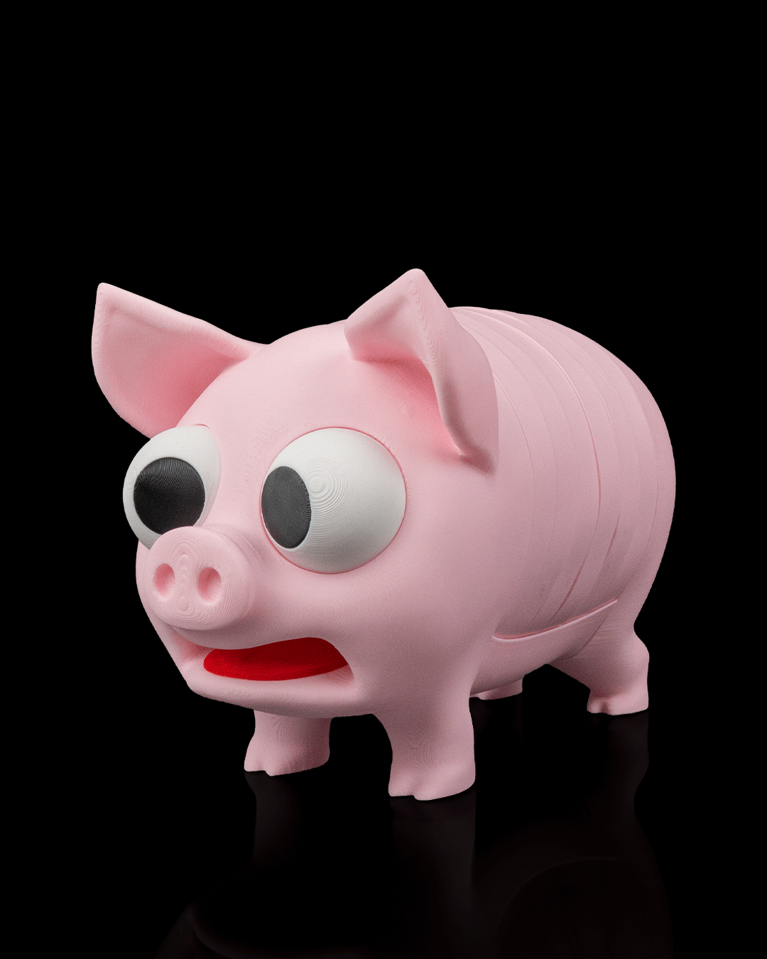 Sottobicchiere Maialino “Pork Chop” – Porta Bicchiere Divertente Stampato in 3D
