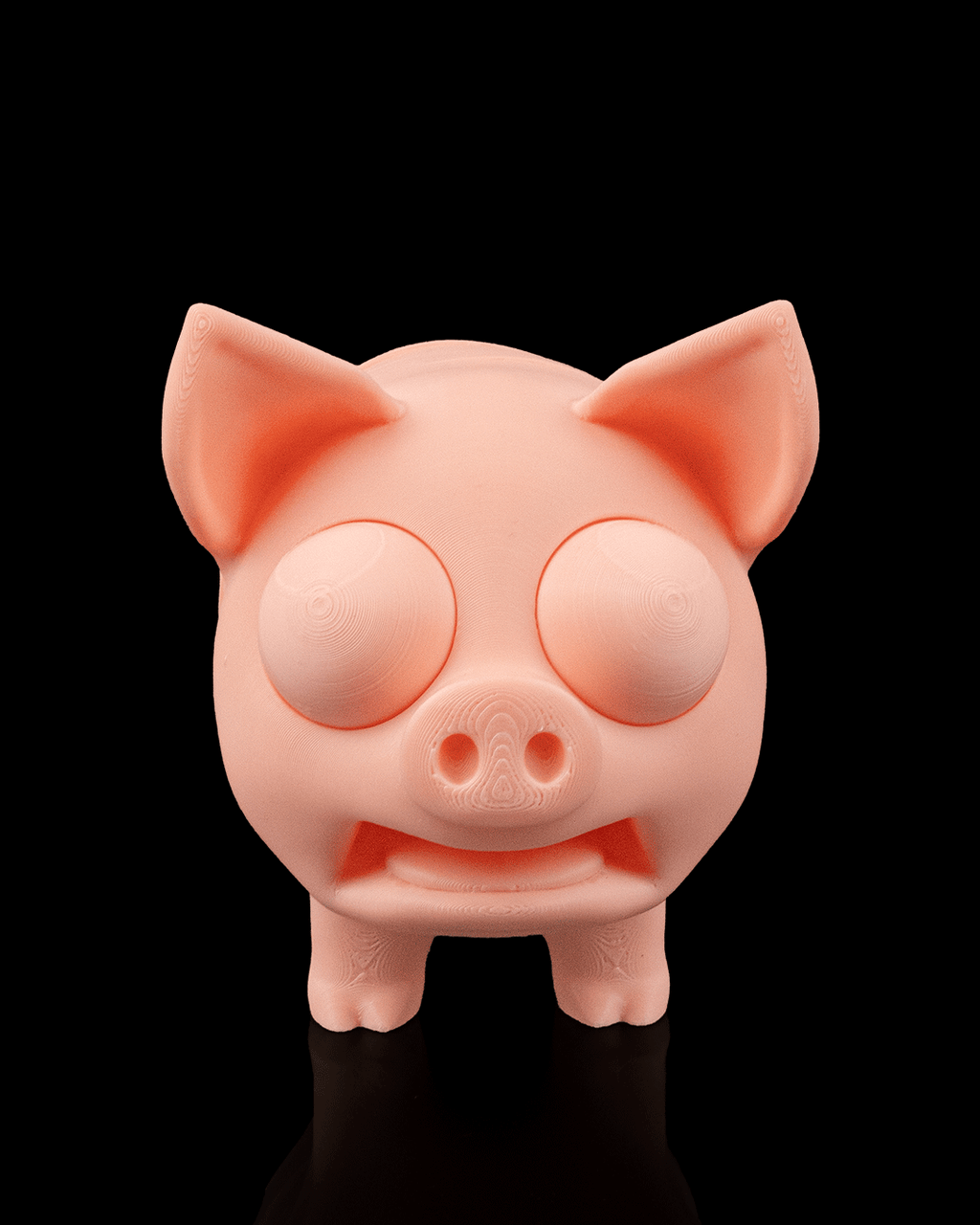 Sottobicchiere Maialino “Pork Chop” – Porta Bicchiere Divertente Stampato in 3D