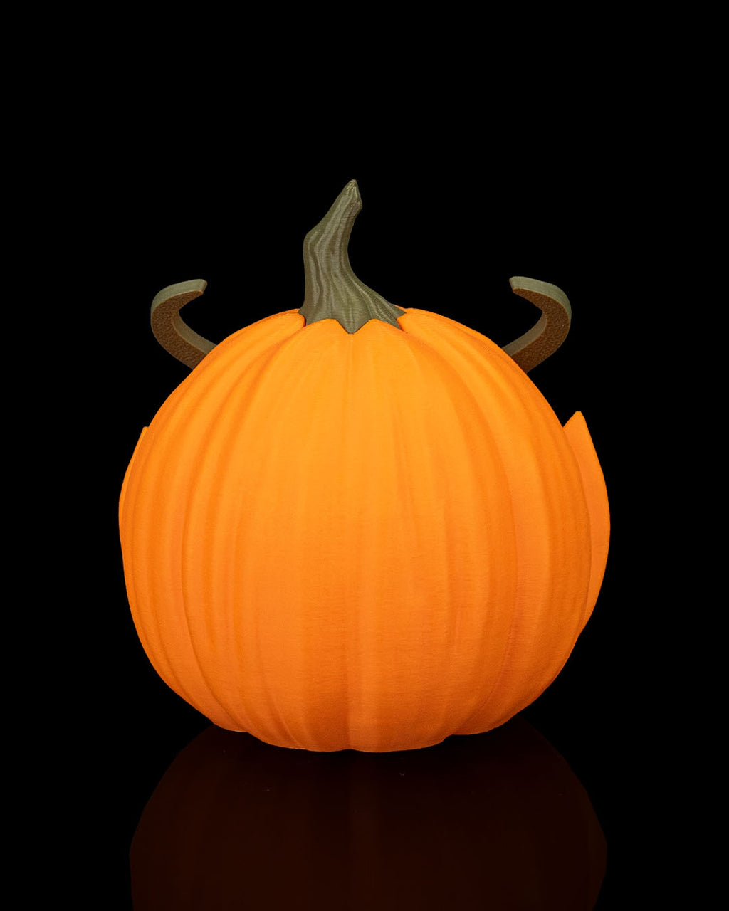 Kit 3 Zucche Demoniache Halloween in Stampa 3D – Decorazione Horror