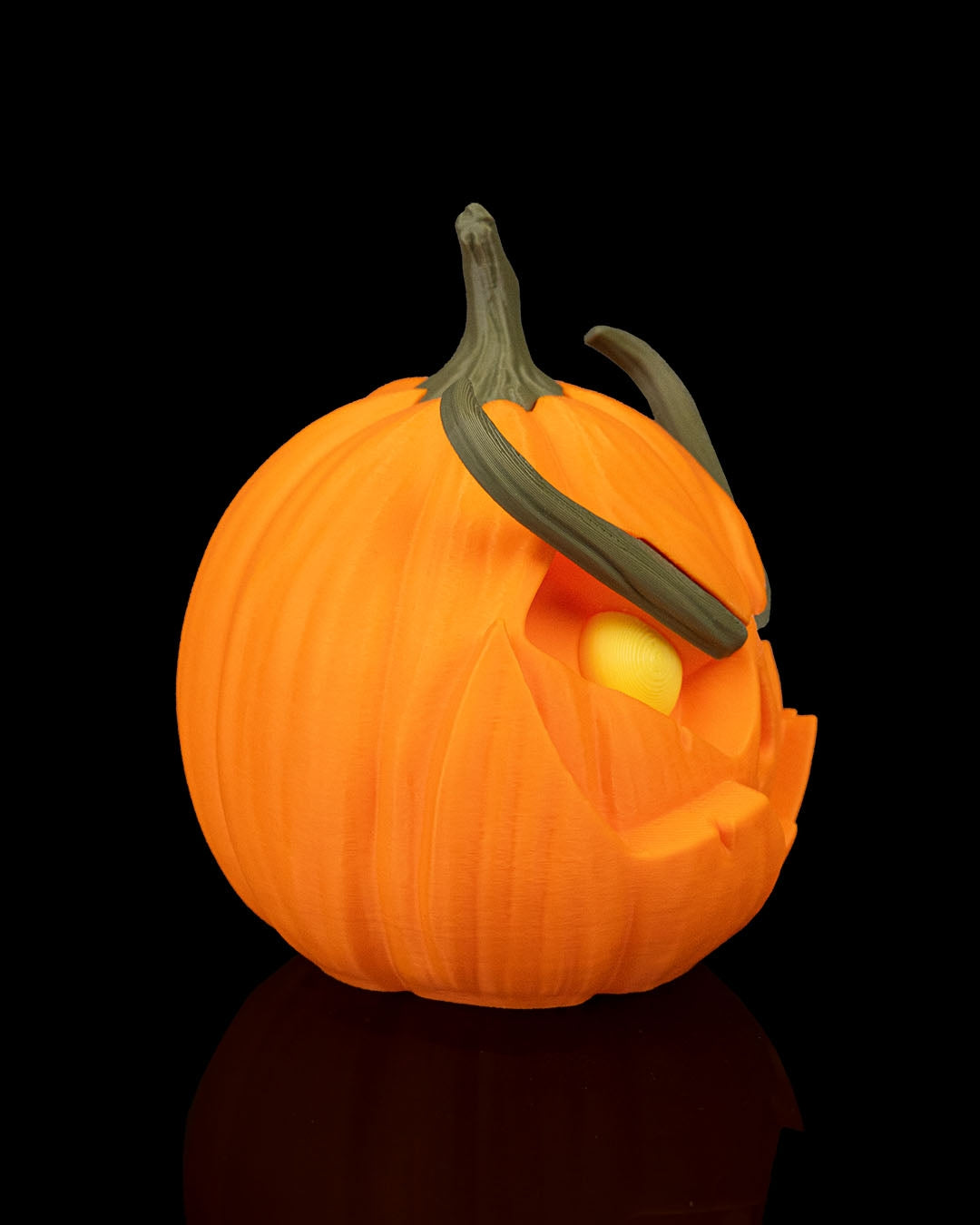 Kit 3 Zucche Demoniache Halloween in Stampa 3D – Decorazione Horror