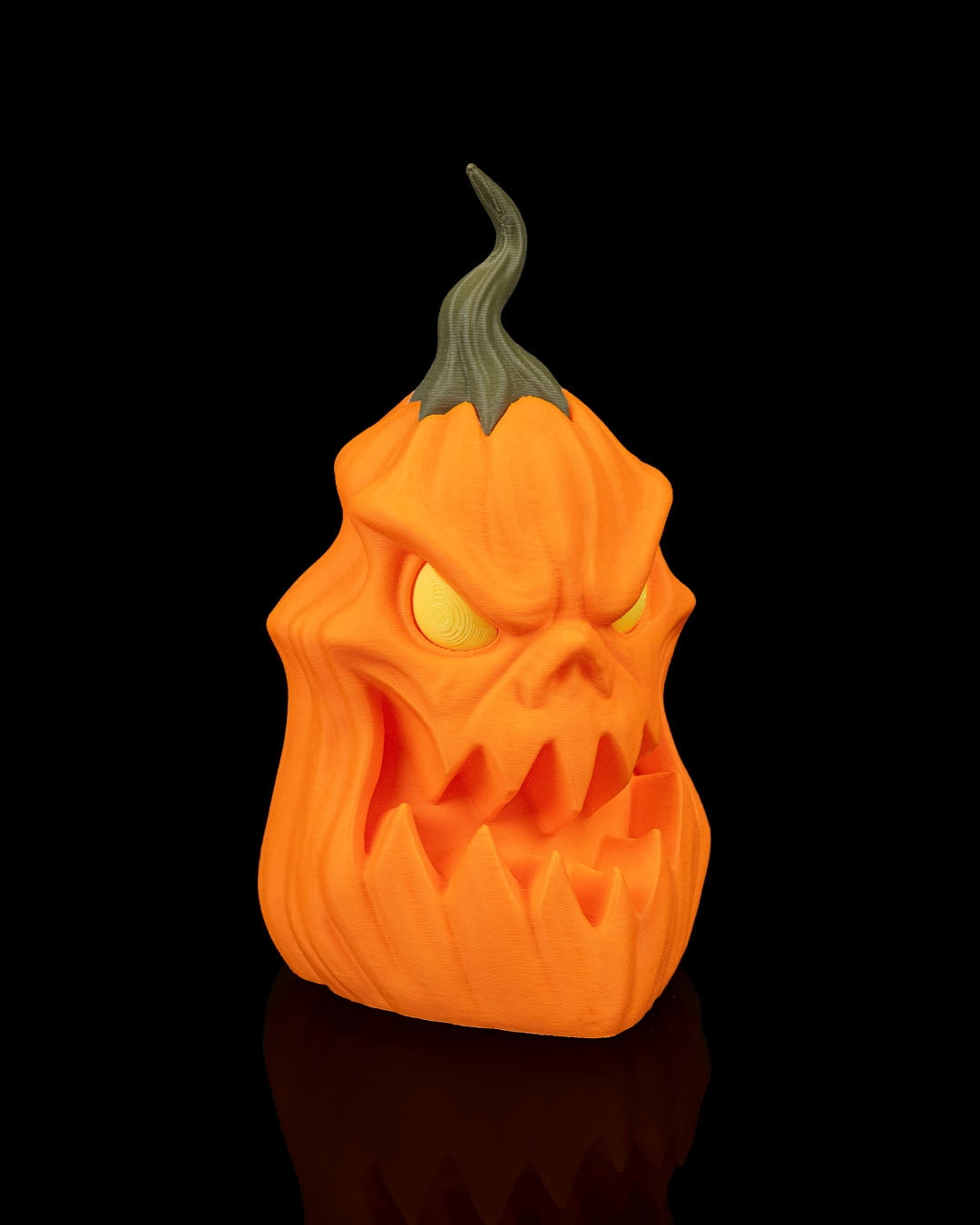 Kit 3 Zucche Demoniache Halloween in Stampa 3D – Decorazione Horror