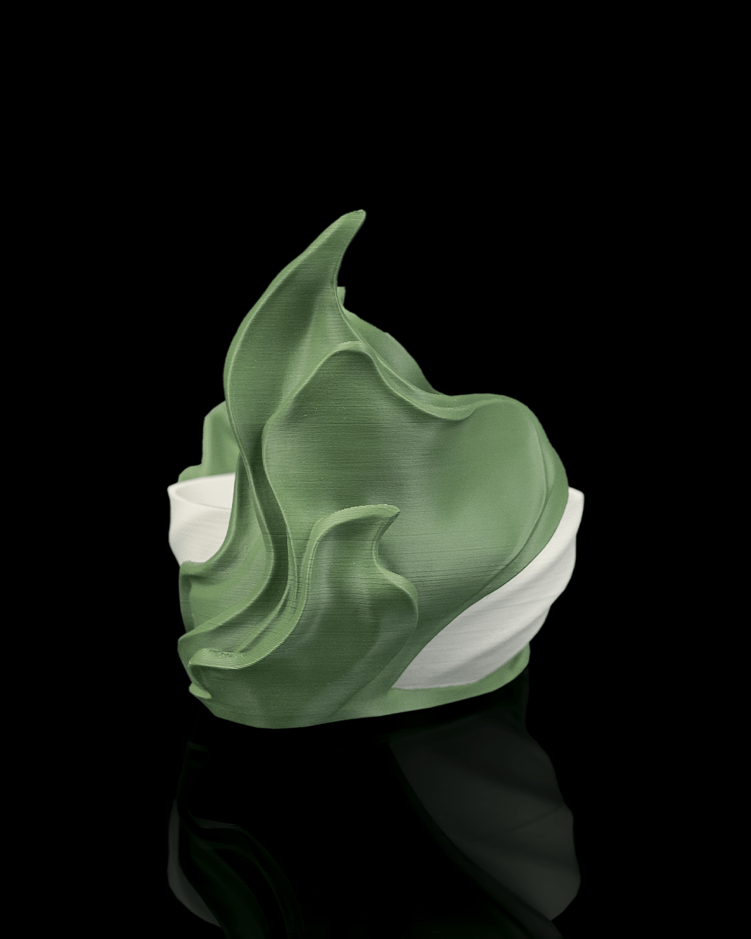 Vaso Autoirrigante “Flusso d’Alghe” – Fioriera di Design Stampata in 3D