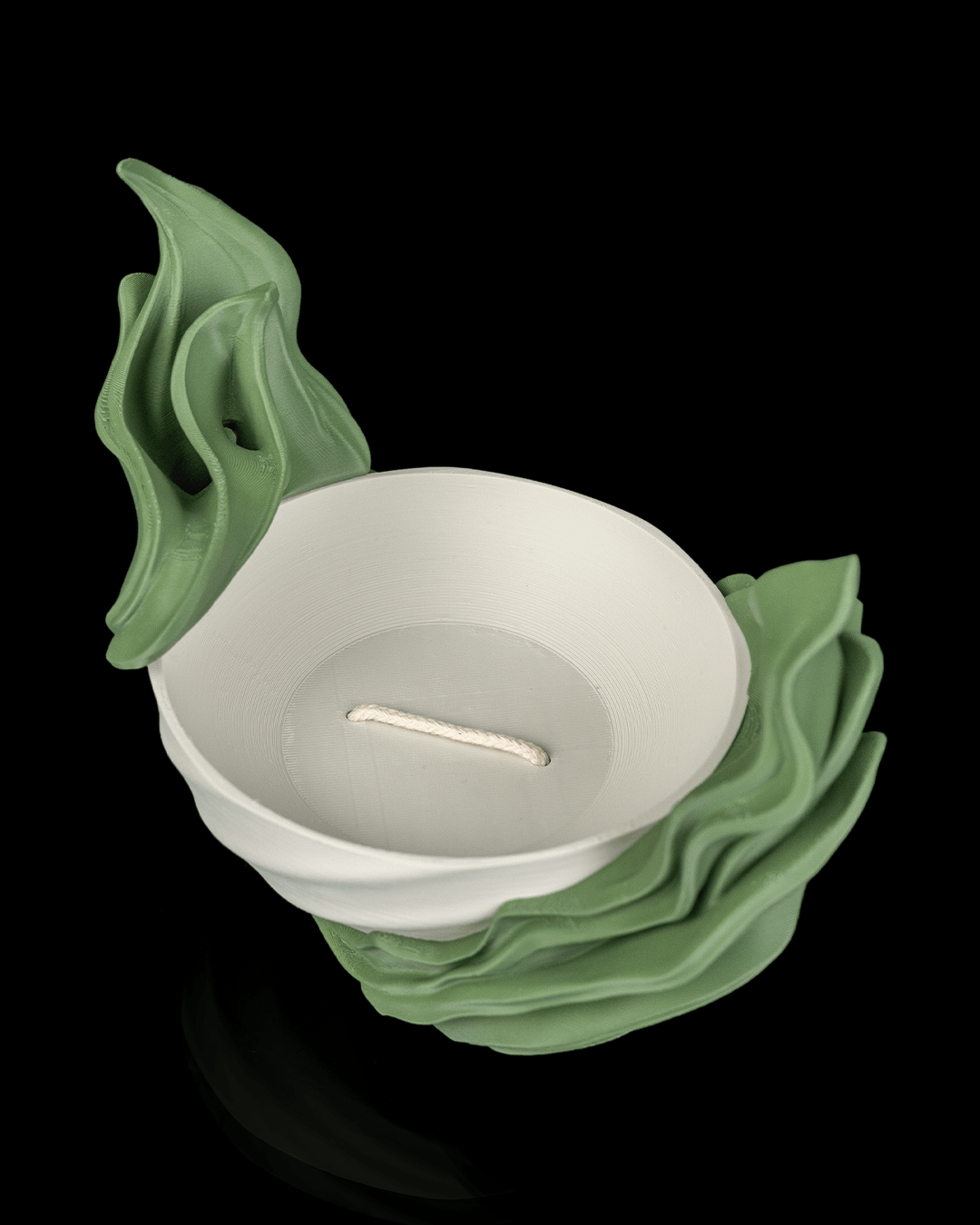 Vaso Autoirrigante “Flusso d’Alghe” – Fioriera di Design Stampata in 3D