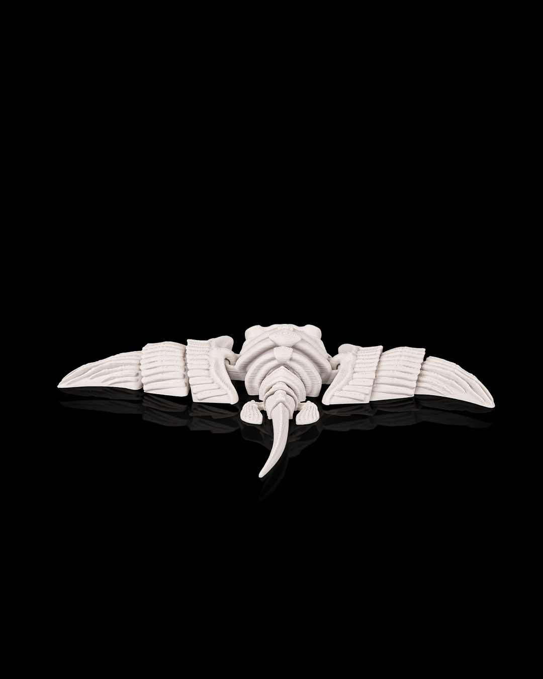 Manta Scheletro Articolata – Razza Marina Flessibile Stampata in 3D