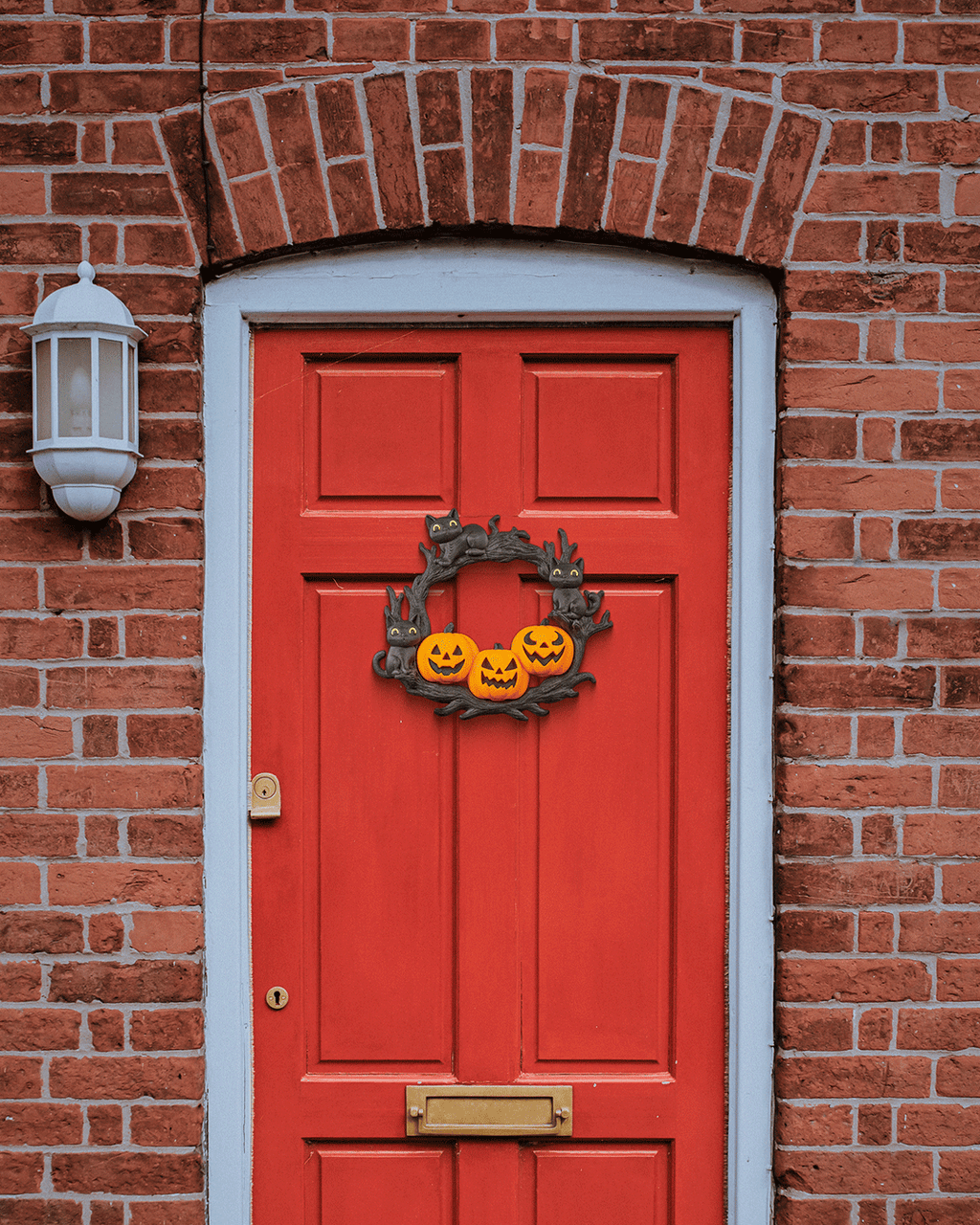 Centrotavola Halloween con Gatti Neri e Zucche – Decorazione in PLA Stampata in 3D