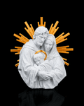 Sacra Famiglia 3D – Statua di Gesù Bambino, Maria e San Giuseppe