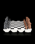 Scacchiera Fantasy 3D Pieghevole – Set di Scacchi con Castelli e Cavalieri | PLA di Alta Qualità