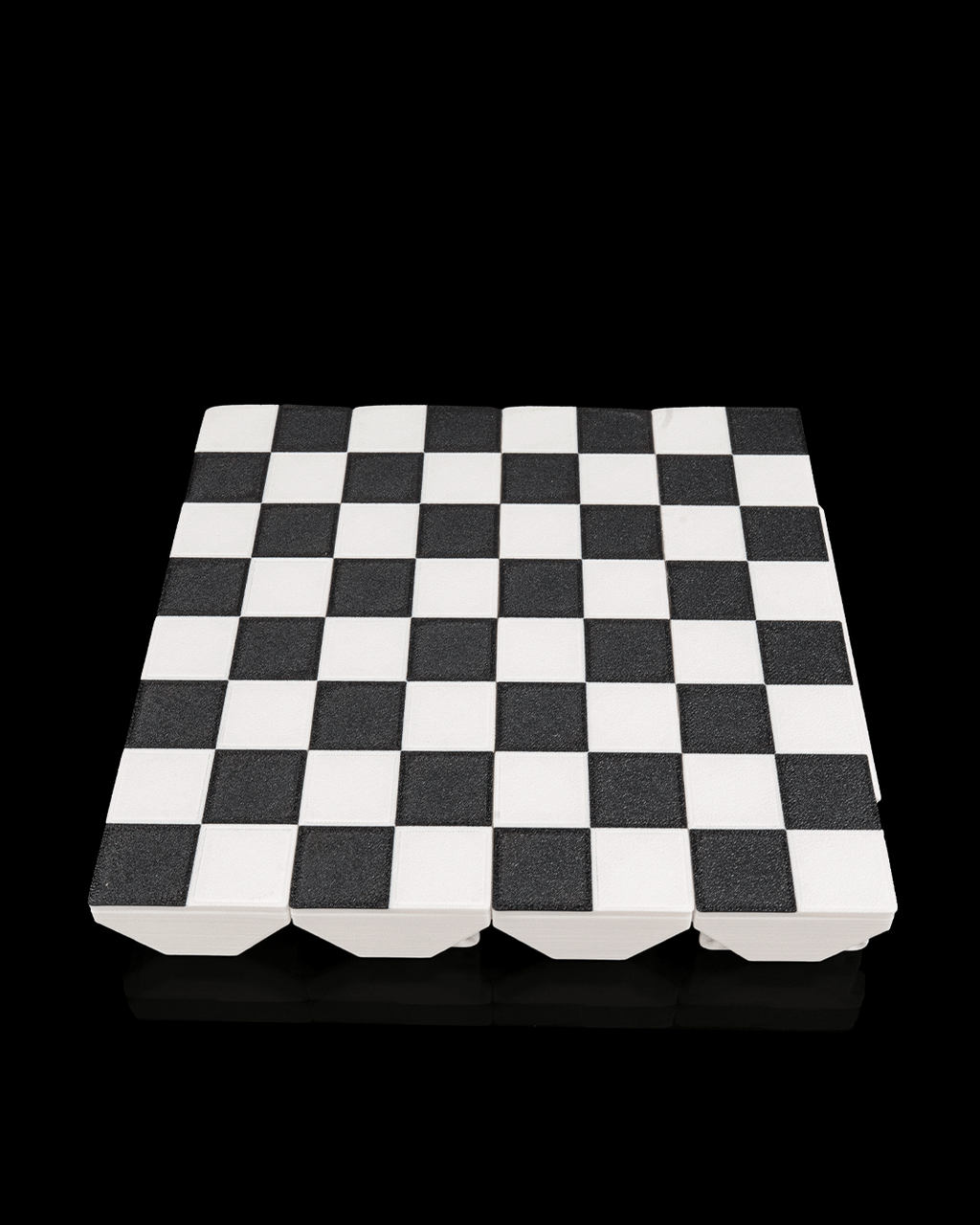 Scacchiera Fantasy 3D Pieghevole – Set di Scacchi con Castelli e Cavalieri | PLA di Alta Qualità