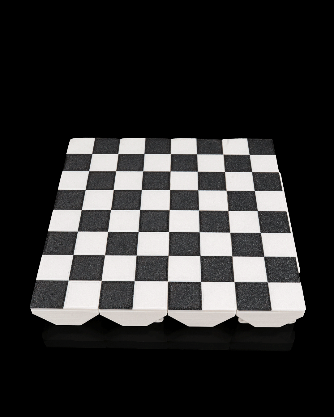 Scacchiera Fantasy 3D Pieghevole – Set di Scacchi con Castelli e Cavalieri | PLA di Alta Qualità