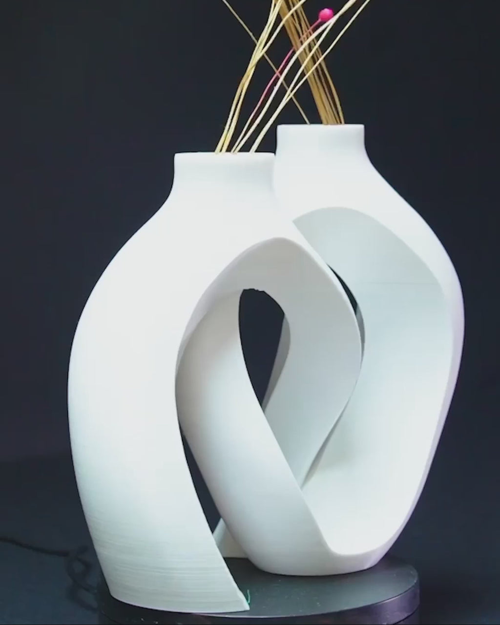 Vaso Moderno Scultoreo in PLA – Stampa 3D